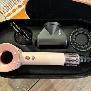 Dyson Supersonic Hair Dryer in Pink and Gray